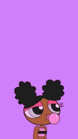 Aesthetic Cartoon Image Wallpaper On