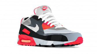 Cartoon Nike Shoes Wallpaper On