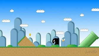 Retro Games Super Mario World Wallpaper Background