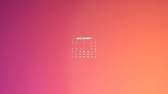 September Wallpaper Bies For Desktop Phones