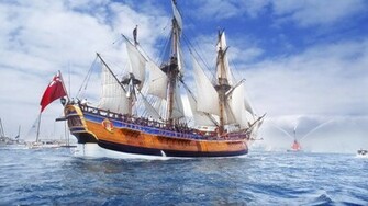 Tall Ships Wallpaper