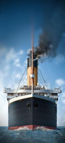 I Made This Titanic Wallpaper Based On The One Of My Renders