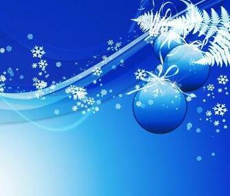 Blue Design Christmas Background Wallpaper For Samsung Galaxy Tab