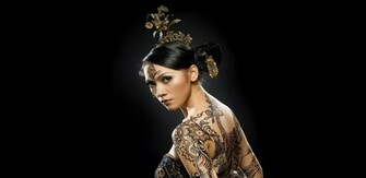 Body Painting Wallpaper