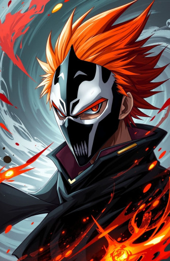 Bleach Ichigo Hollow Form Wallpaper