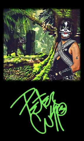 Jonny Rebb Kiss Peter Criss 3d Cell Wallpaper