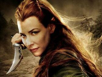 Evangeline Lilly The Hobbit Desolation Of Smaug Wallpaper