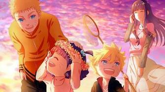 Uzumaki Naruto Hyuuga Hinata Boruto Sunset
