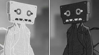 WidewallpaperHD Cazzette Sleepless Black And White