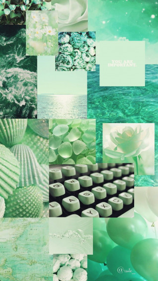 Wallpaper Verde Pastel
