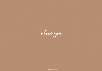 Wallpaper Of I Love You