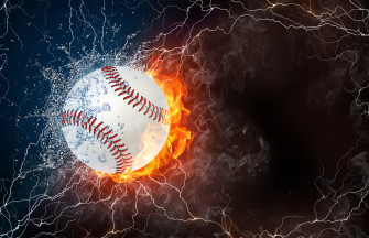 Epic Baseball Blaze Wallpaper