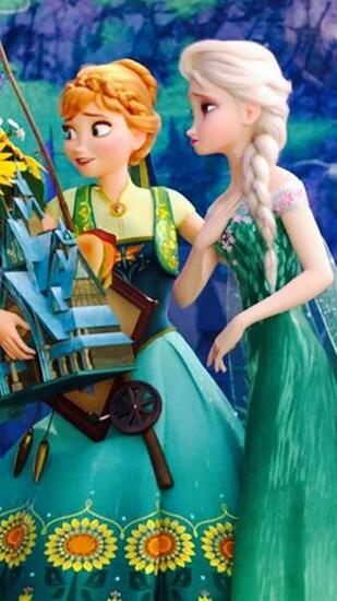 Frozen Fever Phone Wallpaper Photo