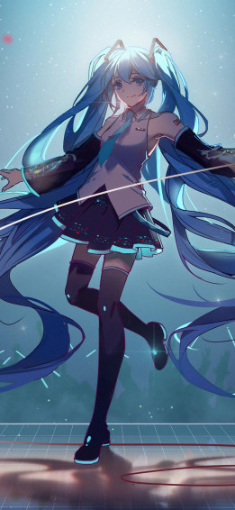 Vocaloid Hatsune Miku 4k iPhone Xs X
