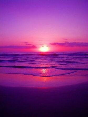 Purple Sunrise By Richie Tatum