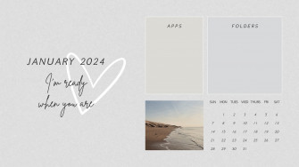 And Customizable January Templates