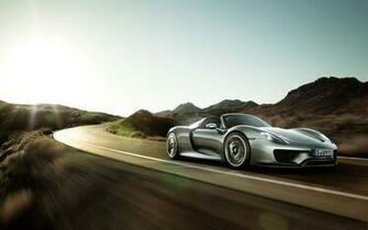 Porsche Spyder Wallpaper X Front Side
