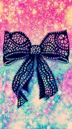 Perfect Bow Galaxy Wallpaper Androidwallpaper iPhonewallpaper