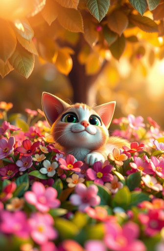 3d Cat Wallpaper