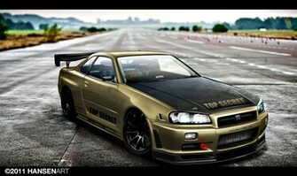 Nissan Skyline Gtr R34 By Ilpoli