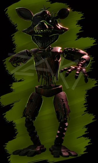 Phantom Foxy Retexture Fivenightsatfreddys Fnaf