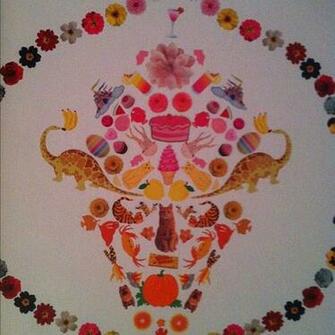 Sticker Wallpaper By Flat Vernacular Art With Kids
