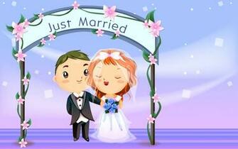 Cartoon Innocent Valentine S Day Picture Wallpaper