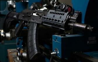 Wallpaper Weapons Machine Ak Krinkov Image For Desktop