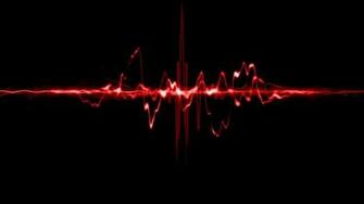 Sound Waves Wallpaper Image