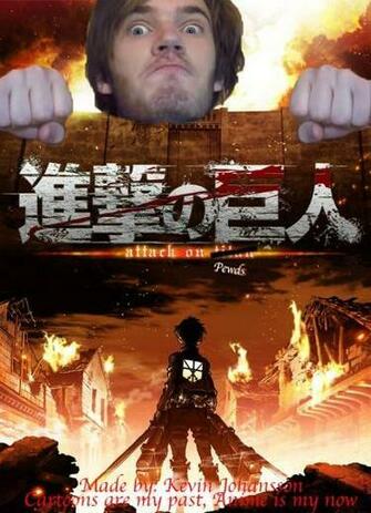 Attack On Pewds Kyojin Shingeki No