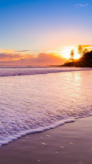 HD Beach iPhone Wallpaper