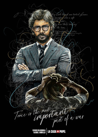 Professor Money Heist Wallpaper