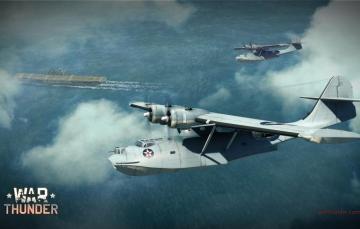 Wallpaper The Sky Ocean Boat Carrier Bomber American