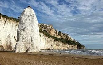 HD Wallpaper Vieste Pizzomunno Gargano Puglia Monolith Cliff