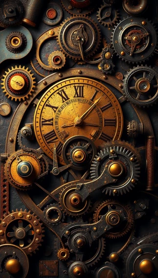 Steampunk Phone Wallpaper
