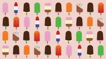 Zoom Background Popsicles