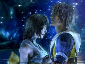 Ffx Yuna And Tidus Wallpaper2 J