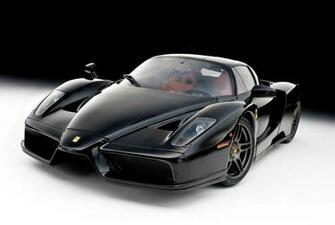 Sports Cars Ferrari Enzo Black Wallpaper
