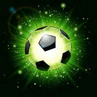 Cool Football Poster Vector Graphic