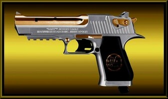 Desert Eagle Wallpaper Gold