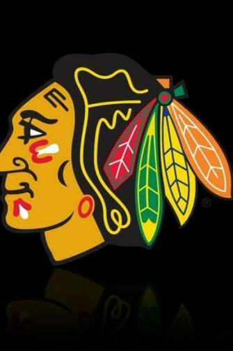 Chicago Black Hawks HD Wallpaper For iPhone 4s