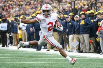 J K Dobbins Best Runs Yard Td Run Ices Michigan