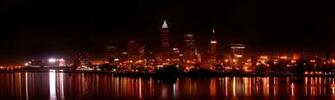 Cleveland Skyline Ohio Of Downtown From The West Side
