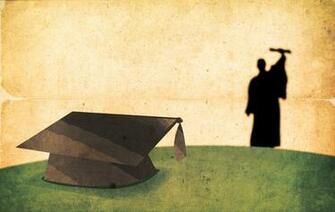 Graduation Vintage Background Concept The Chronicle Of