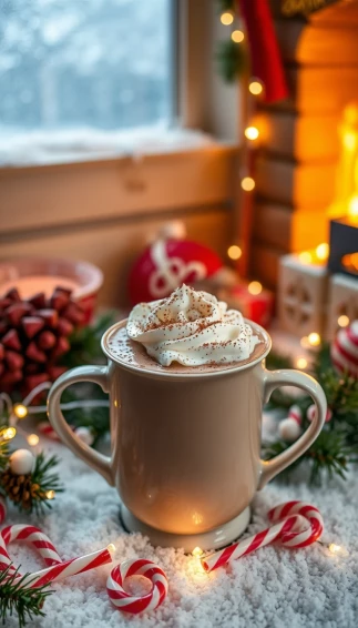 Christmas Hot Chocolate Wallpaper