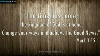 Holy Bible Quotes HD Wallpaper The Kingdom Of God Is At Hand