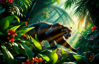 Black Jaguar Wallpaper
