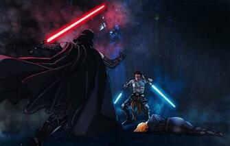 Star Wars The Force Unleashed Galen Marek Starkiller Darth Vader