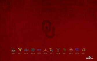 Ounation University Of Oklahoma Themed Wallpaper