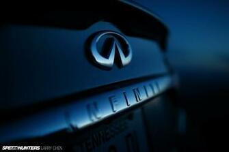 Infiniti Logo Macro Night HD Wallpaper Cars Better